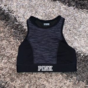 Pink XS gym bra good cond